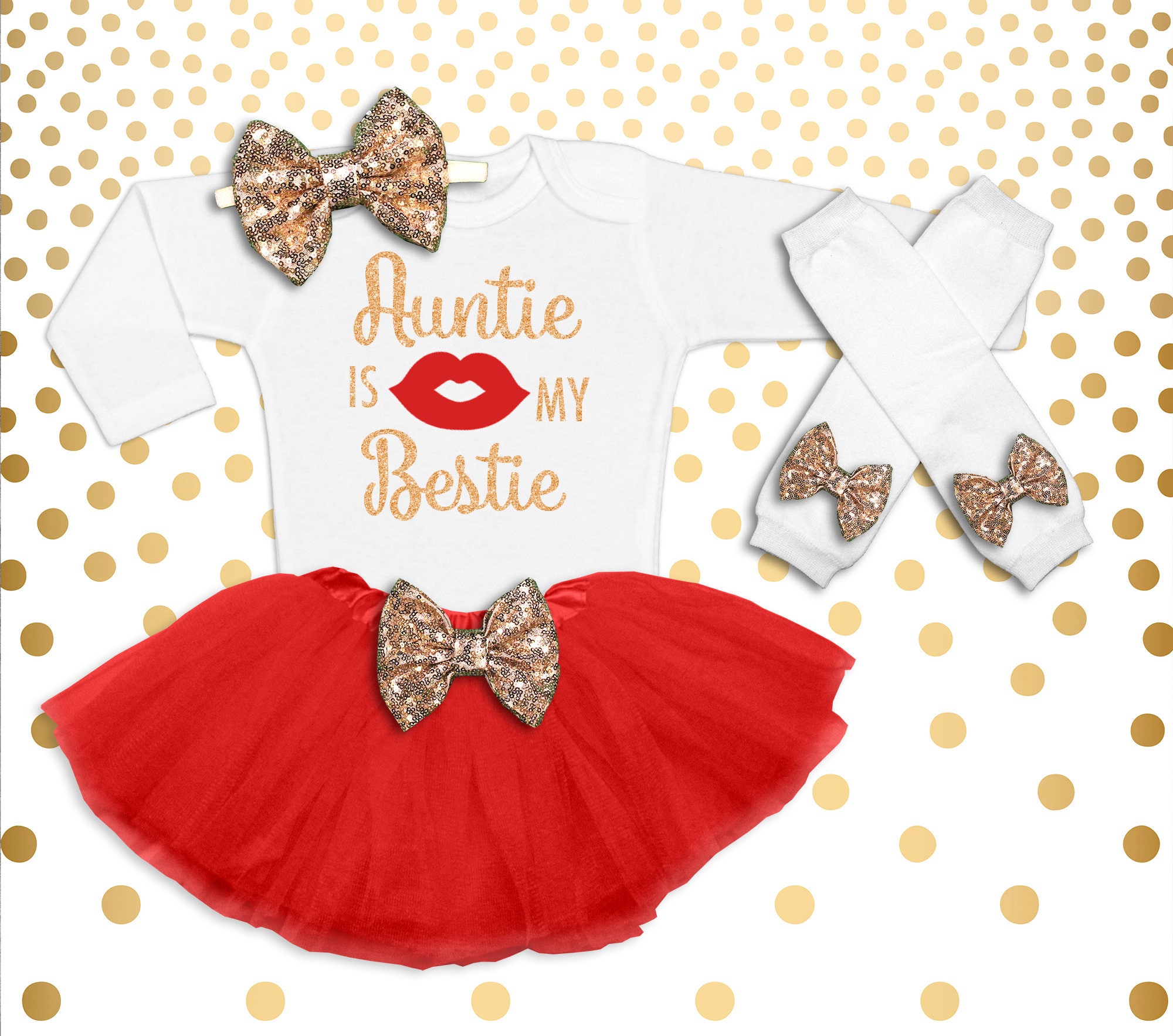 Baby Girl Clothes Aunt Shirt Auntie Shirt Auntie is My Bestie Etsy