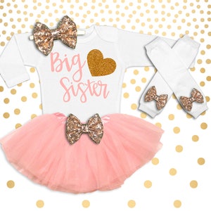big sister baby shower outfits