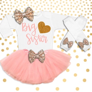 big sister baby shower outfits