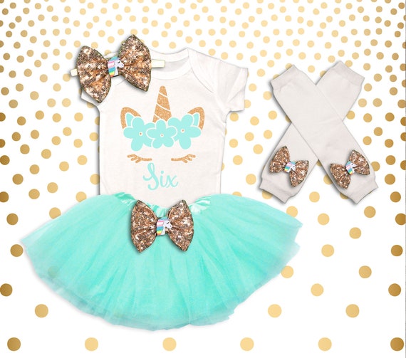 unicorn 6th birthday outfit
