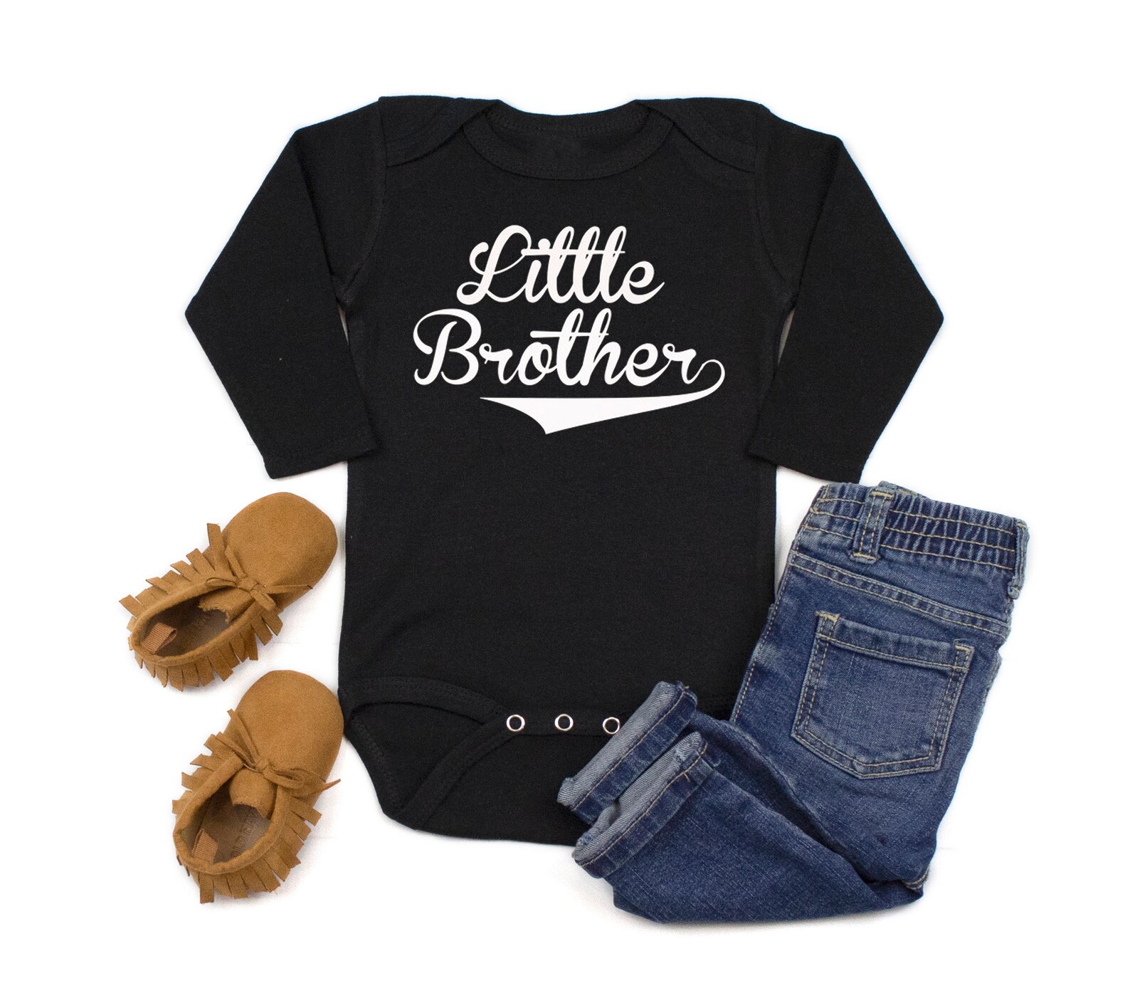little brother baby outfit