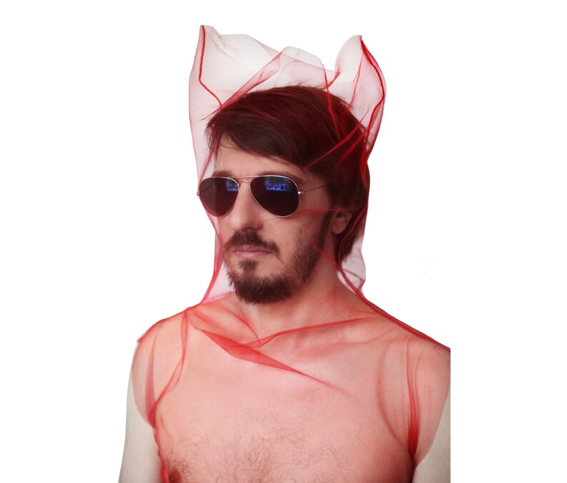 Men's Tech Wear Sheer Shirt / Gothic Purple Mesh Etsy