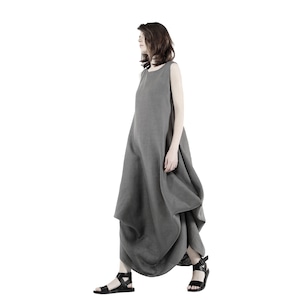 Avant garde linen  dress