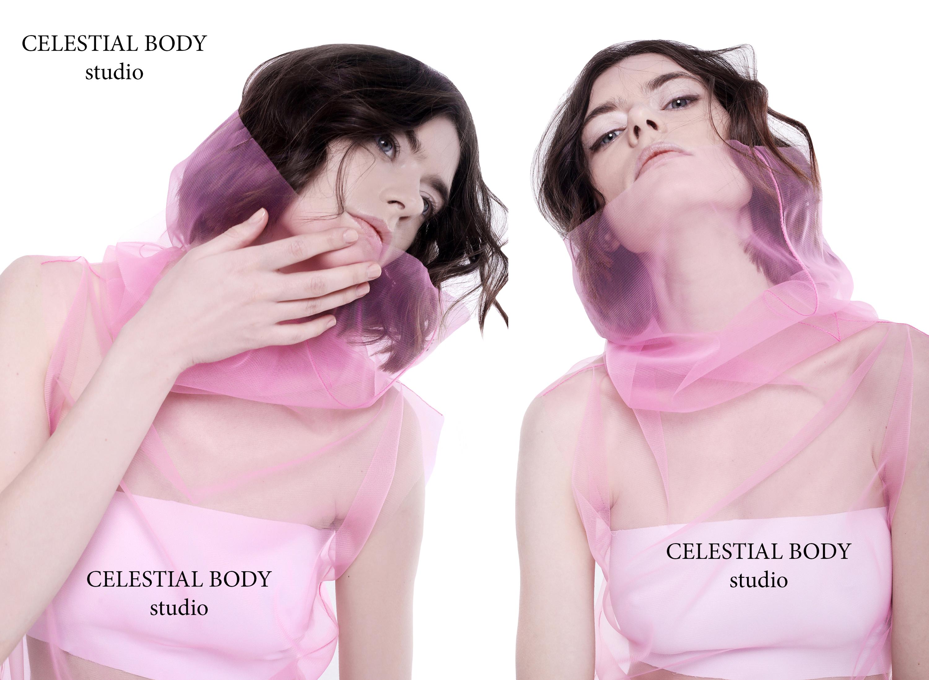 トップス PINK WAVE TULLE TOPS ASYMMETRIC TULLE TOP - Pale pink | ZARA United States
