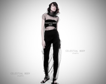 midi black dresses Roberta Black Slit Midi Dress main image 0