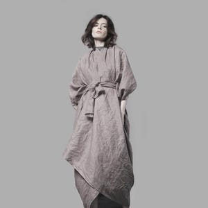 Linen kimono cardigan