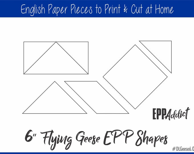 60 Degree Diamond Cut Files for English Paper Piecing 6 - Etsy