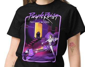 Purple Reign Leia Tee