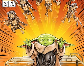 Mini-Force Print - Original Comics Art (11x17)