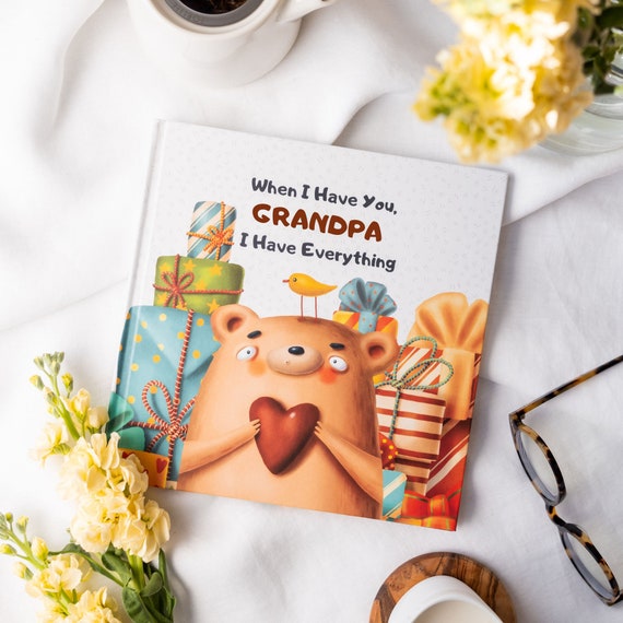 Download Personalised Book Gift For Grandpa Grandpa Book Gifts For Etsy