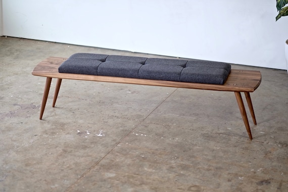 Upholstered Wood Bench