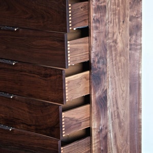 Modern Walnut Dresser image 4