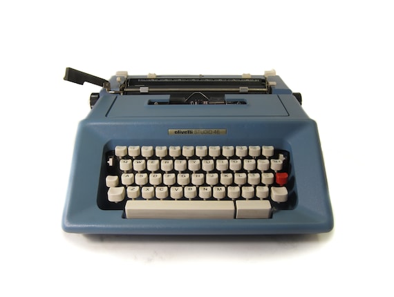 Free Shipping Olivetti STUDIO 45 Blue Ink Typewriter Ribbon