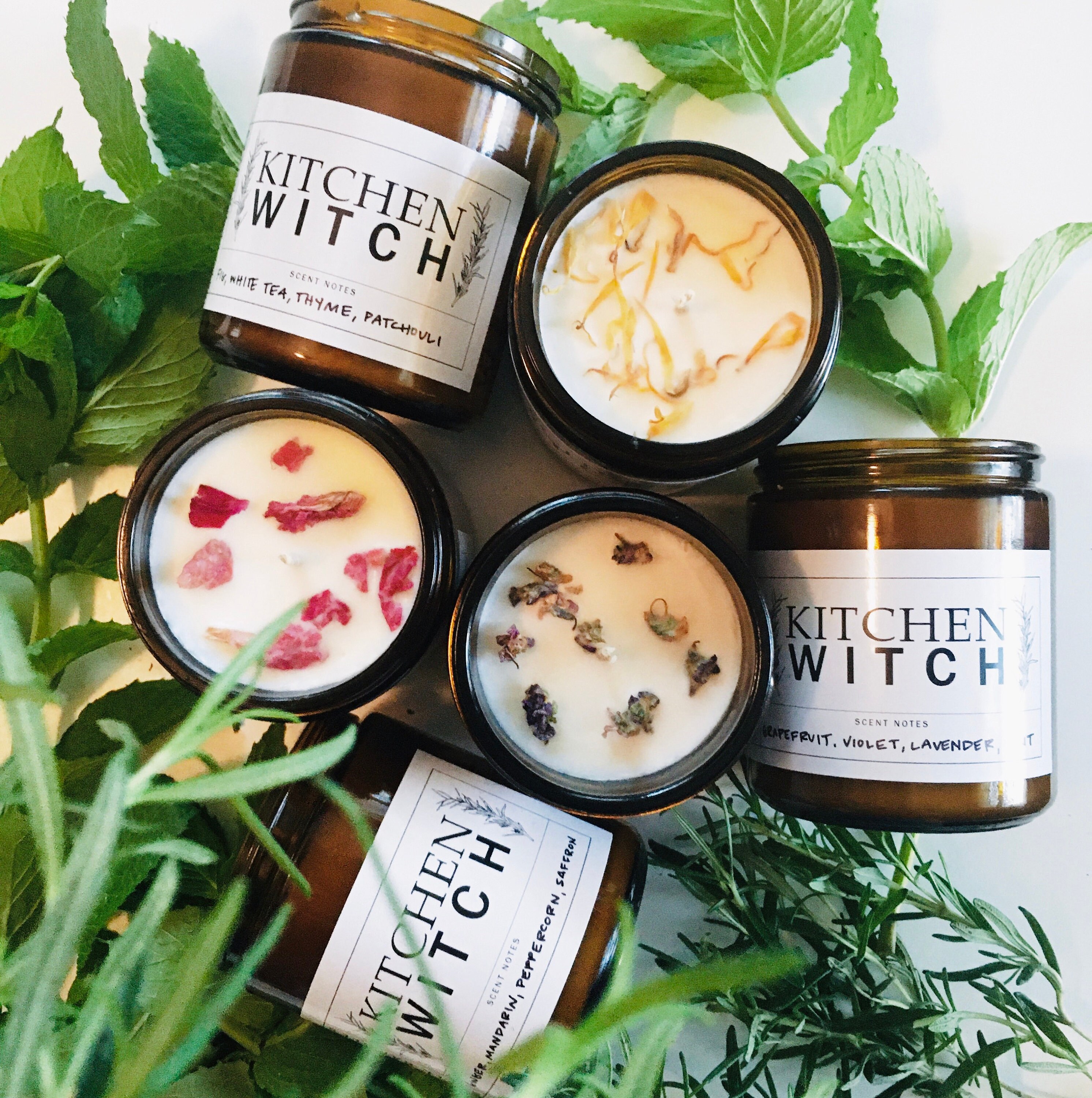 Kitchen Witch Candle