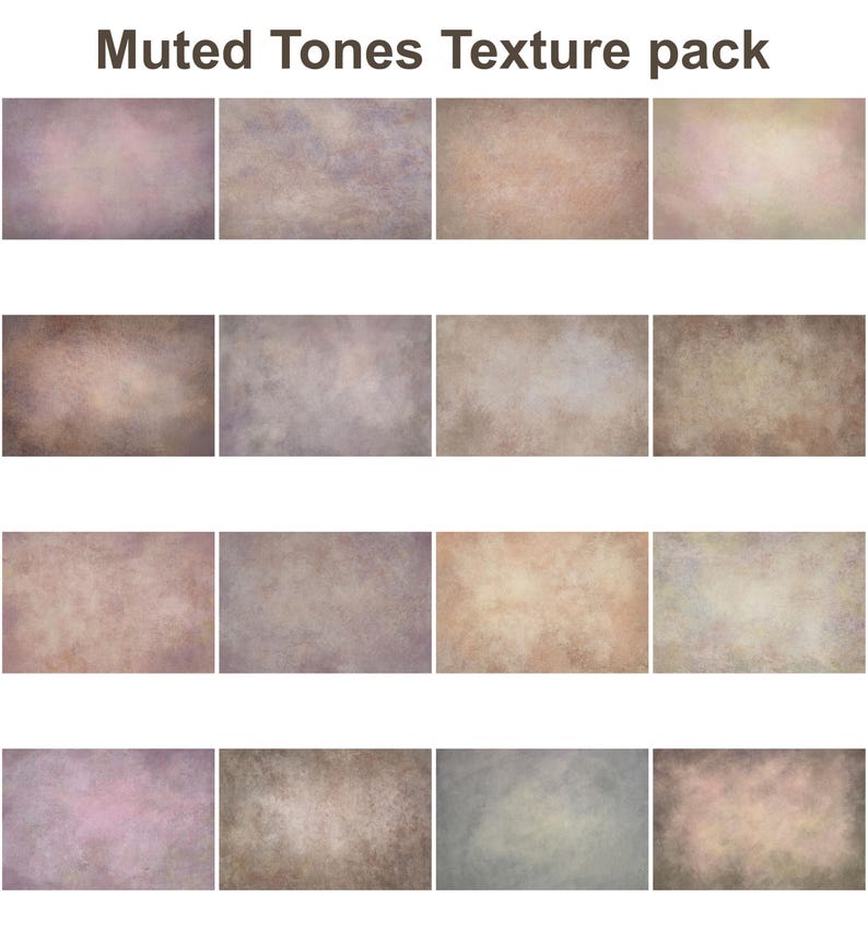 Muted Tones Texture Pack Digital Overlay or Backdrop or Collage Paper ...
