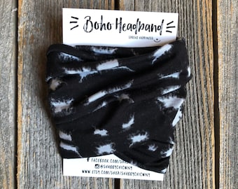 Headband | Face Mask | Boho Headband | Boho Chic | Handmade Face Mask | Stretchy Headband | Yoga Headband | Tie Dye