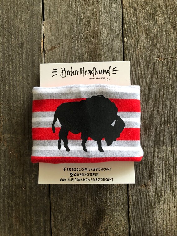 tackle Udtømning distrikt Buffalo Headband Face Mask Buffalo Headband Buffalo - Etsy