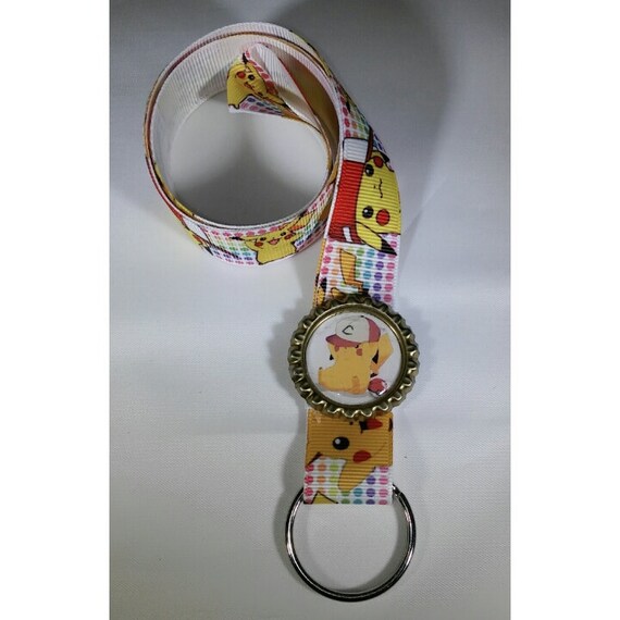Lanyard Pokemon Pikachu W Ashs Hat