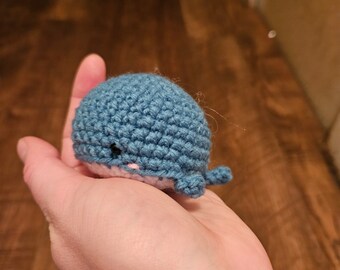 FINISHED Small Whale Crochet Amigurumi