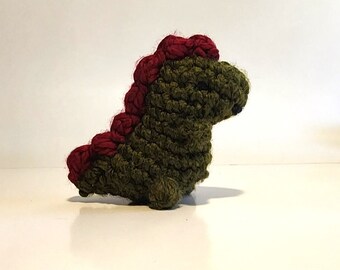 FINISHED Small Dinosaur Stuffed Animal Crochet Amigurumi