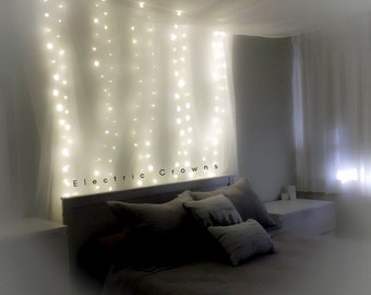Lights for Canopy Canopy Bed Lights Plug in Fairy Lights Night Lights String lights For Canopy Tent Garland Lights Bunk Bed Lighting