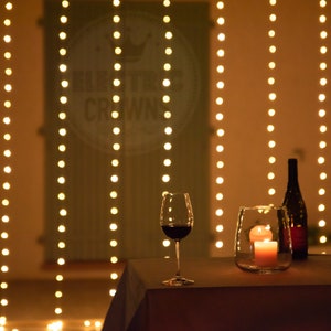 Curtain Lights, Lights for Bedroom, Fairy Lights Curtain, Indoor String Lights, Window Lights, 9.8ft x 9.8ft, USB Powered, 300 Leds, 8 Modes image 10