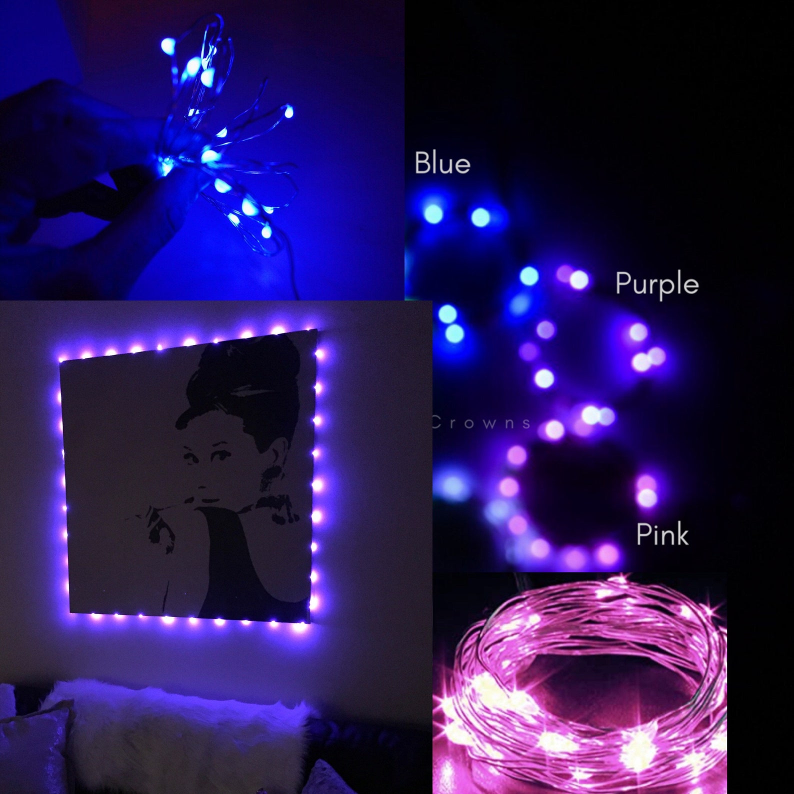 USB Fairy Lights With Remote Control LED String Lights | Etsy