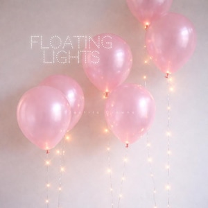 Pearl Pink Balloons, Baby Shower Balloons, Girl Baby, Baby Pink Balloon, Table Decor, Centrepieces, Gender Reveal, Floating Balloon Lights!