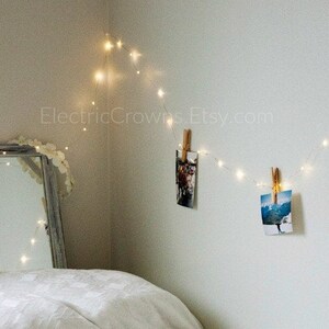 tumblr fairy lights bedroom