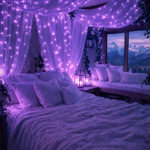 String Lights, Home Decor Gift, Dimmable, Lights with Timer, USB Fairy Lights with Remote, 8 Twinkle Modes, 16ft, 33ft, 10m, Universal Plug! image 8