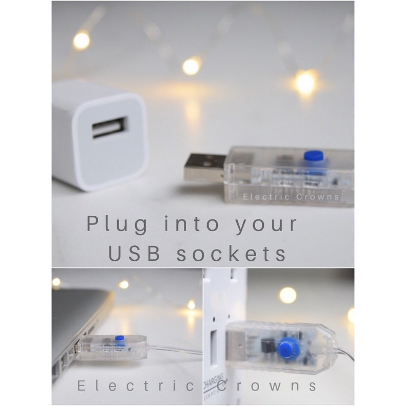 USB Fairy Lights With Remote Control LED String Lights Etsy