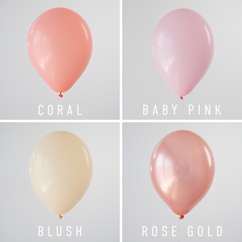 Pearl White Balloons, 12 inch, Biodegradable, Eco-friendly, Indoor & Outdoor, Wedding Balloons, Pink, Lavender, Blush, Gold, Silver, Latex image 5