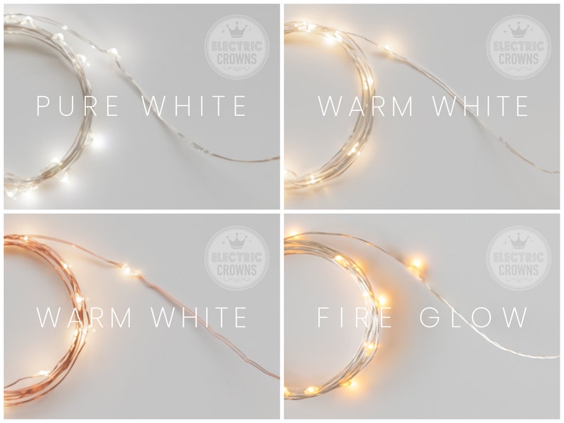 Fairy Light, Battery Wall Light, Plug in Wall Light, Dorm Decor, Fairy Lights for Girls Bedroom, 13ft, 19ft, 33ft, 65ft, Gifts Under 30 image 6