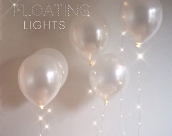 Bridal Shower Decoration, Bachelorette Party Decorations, Boho Bridal Shower, 12",17" Balloons, Cloud Nine, Reusable Floating String Lights!