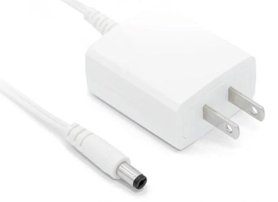 Power Supply for LED string lights, 3v Plug,  5v Plug, 12v Plug, Plug with DC male end, White, US Outlet  (Power source only)