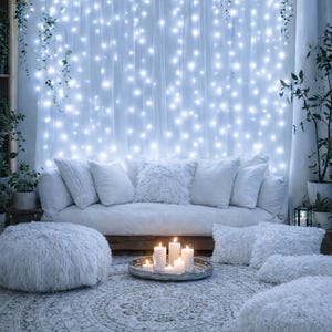 String Lights, Home Decor Gift, Dimmable, Lights with Timer, USB Fairy Lights with Remote, 8 Twinkle Modes, 16ft, 33ft, 10m, Universal Plug! image 7