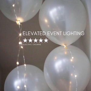 Anniversary Party Decor, Anniversary Balloons, 50th Anniversary, Wedding Balloons, Gold, Silver, 12", 17", Balloons with Floating Lights! 画像 14