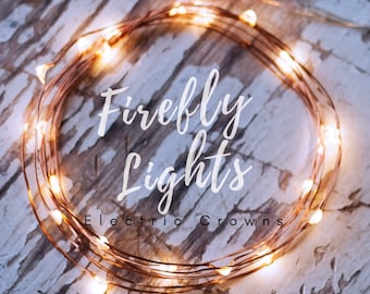 Backyard Wedding Decor, Fairy Lights, Decorative Lighting, Outdoor, Rustic Wedding, String Lights, Plug In, Battery, 13ft, 19ft, 33ft, 65ft