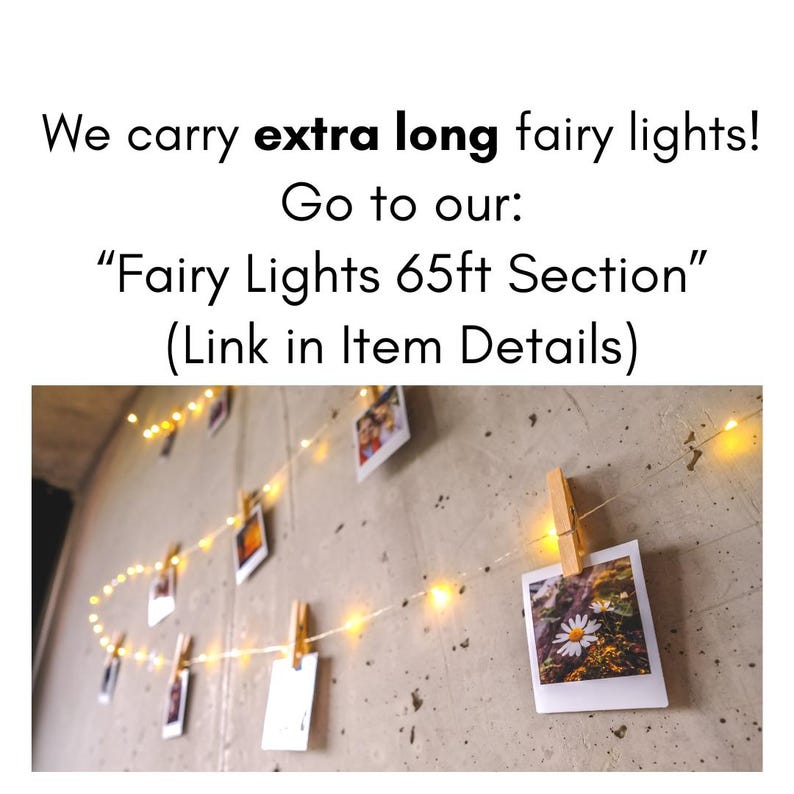 Fall Wedding Decor, Rustic Wedding Decor, Wedding Warm White Lights for Wedding Arch, Banister, AA Battery or Plug In, 13ft-65ft, 200 LEDS! image 16