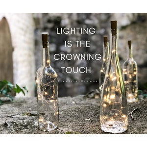 USB Rechargeable Powered LED Wine Bottle Fairy Lights Wedding Garden  Decorative String Light Outdoor Lighting Garland