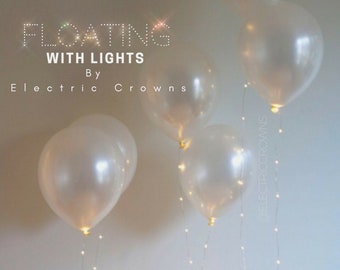 Engagement Party Decorations, Engagement Party ideas, Party Decorations, Outdoor, LED Balloon, Reusable, 12", 17", Floating twinkle lights!
