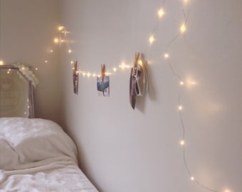 Night Light Kids, Fairy Lights Bedroom, Night Lights, Led Light, Kids Bedroom Decor, Wall Plug in, Battery Light, 13ft, 16ft,19ft, 33ft,65ft