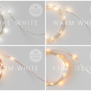 Firefly Lights, Plug in Fairy Lights, Indoor String Lights, Hygge Decor, String lights for Egg Chair, Home Decor, 13ft, 19ft, 33ft, 65ft image 1