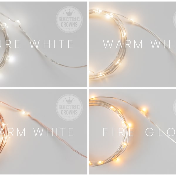 Firefly Lights, Plug in Fairy Lights, Indoor String Lights, Hygge Decor, String lights for Egg Chair, Home Decor, 13ft, 19ft, 33ft, 65ft