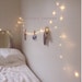 Fairy Light, Battery Wall Light, Plug in Wall Light, Dorm Decor, Fairy Lights for Girls Bedroom, 13ft, 19ft, 33ft, 65ft, Gifts Under 30