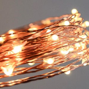 Guirlande lumineuse pour auvent, lumières de chambre à coucher, guirlandes lumineuses à brancher, veilleuses, tente pour enfants, guirlandes lumineuses, éclairage de lit superposé, blanc chaud image 18