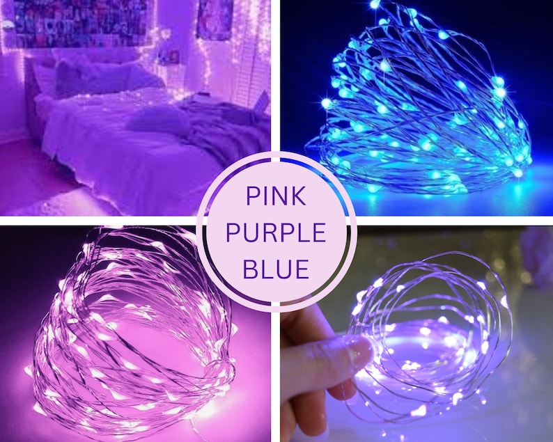 String Lights, Home Decor Gift, Dimmable, Lights with Timer, USB Fairy Lights with Remote, 8 Twinkle Modes, 16ft, 33ft, 10m, Universal Plug! image 9