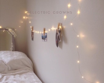 Dorm Decor, Bedroom Decor, Tumblr Decor, Fairy Lights, Teen Bedroom Decor, Gift for College Girl, Gift for teen,  13ft, 19ft, 33ft