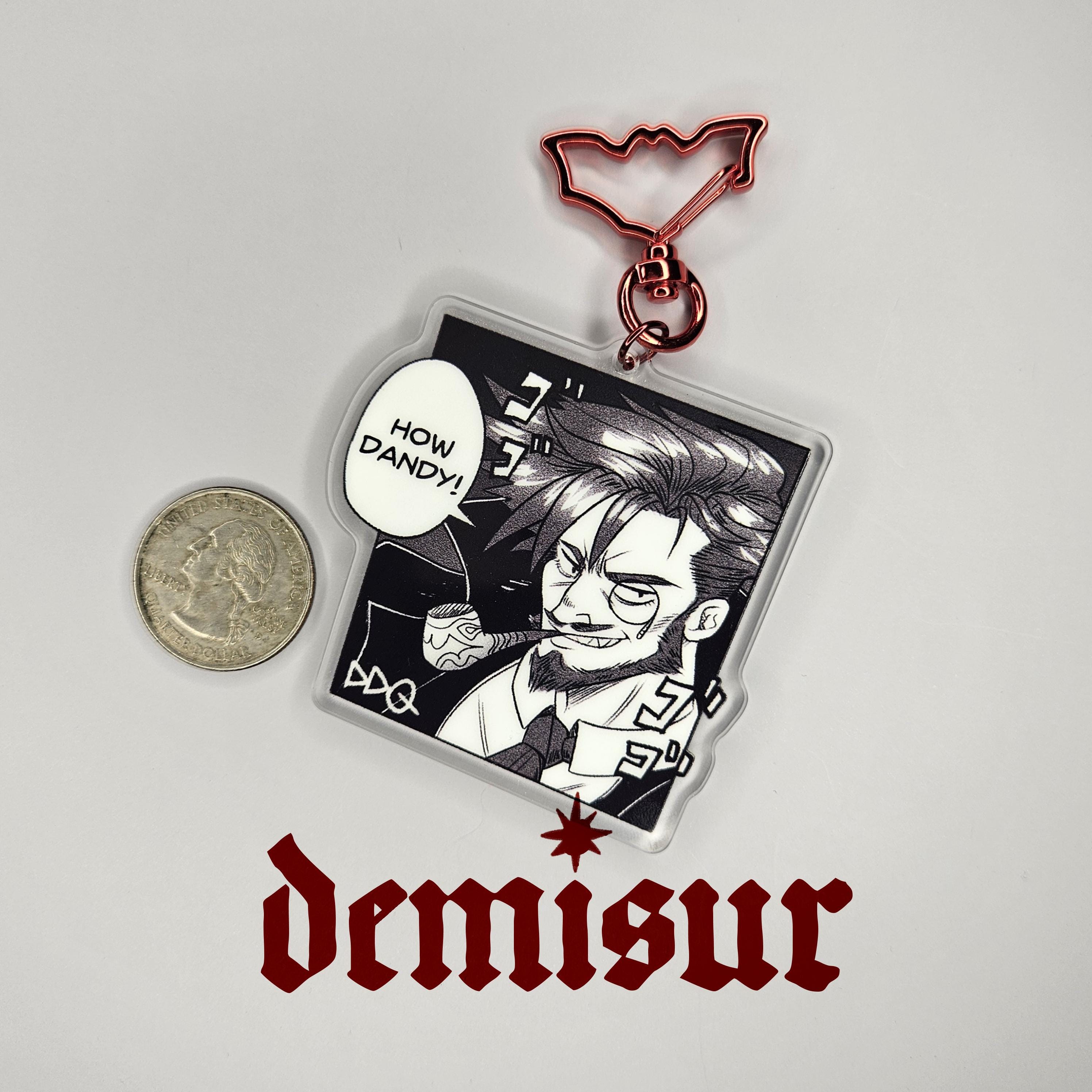 Ggst Keychains Slayer Acrylic Charm | Fighting Game Keychain | Guilty Gear | GGST - Etsy