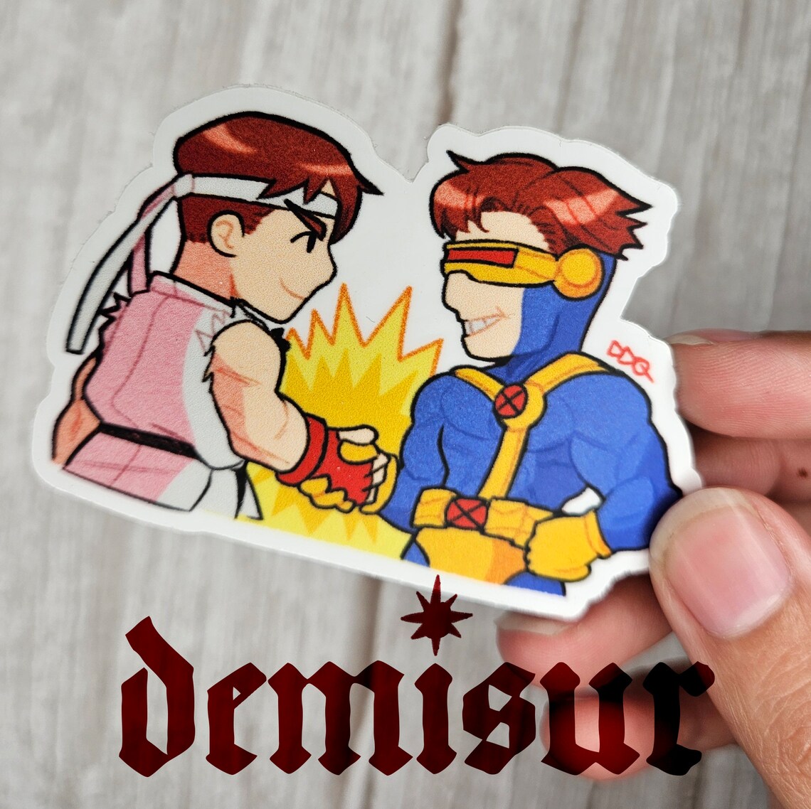 Classic VS Intro | Fighting Game Sticker - Etsy